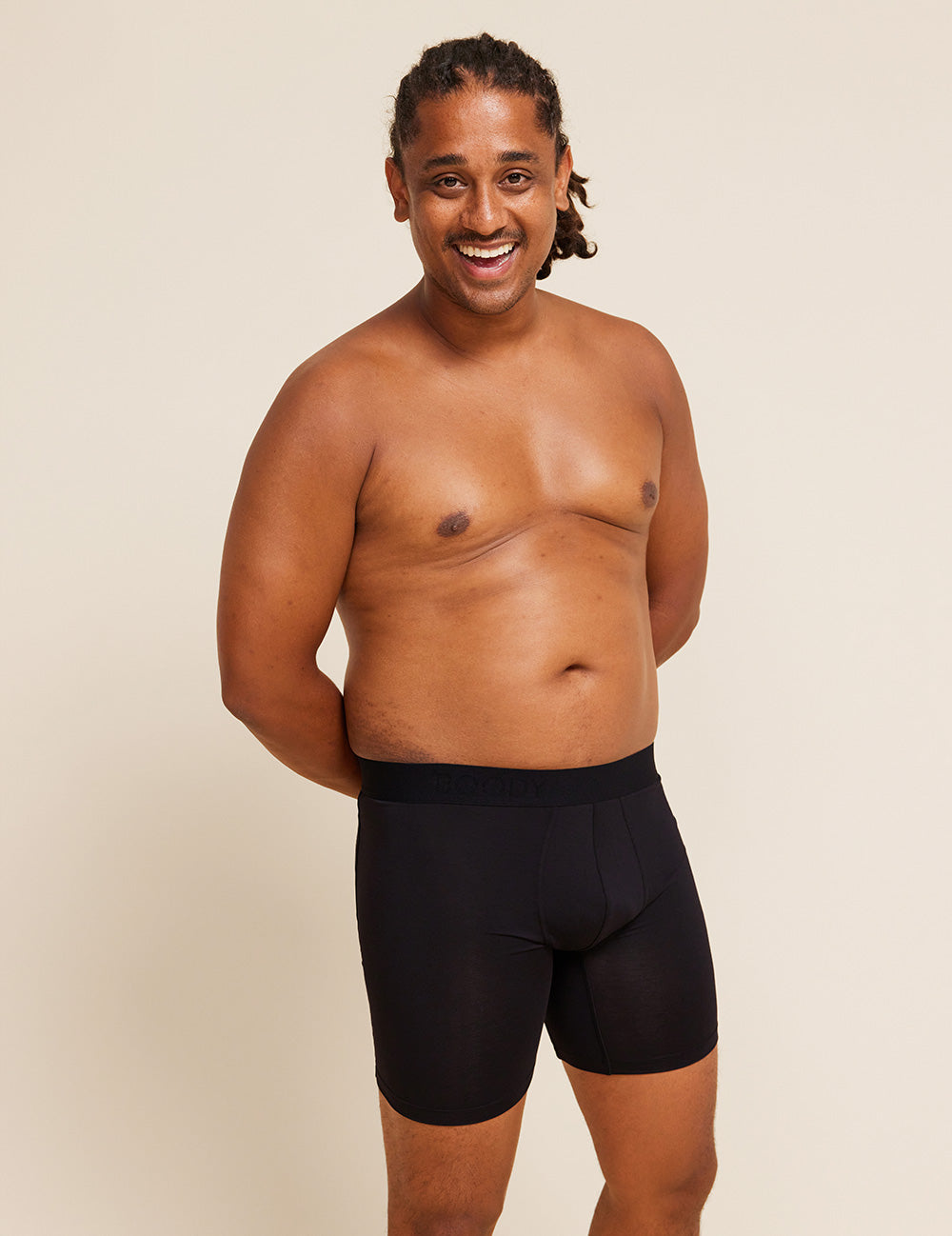 B10858_BLACK_Men's Everyday Long Boxers_2.jpg