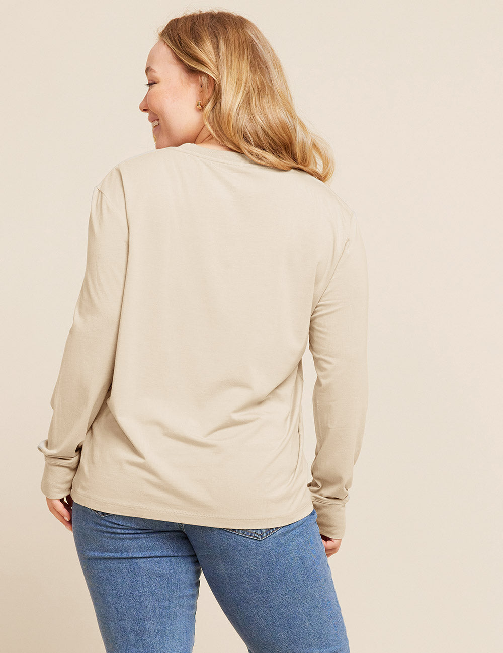 B10967_STONE_Women_s Classic Long Sleeve T-Shirt_3.jpg