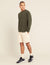 Gender-Neutral-Crew-Neck-Sweater-Dark-Olive-Male-Side.jpg