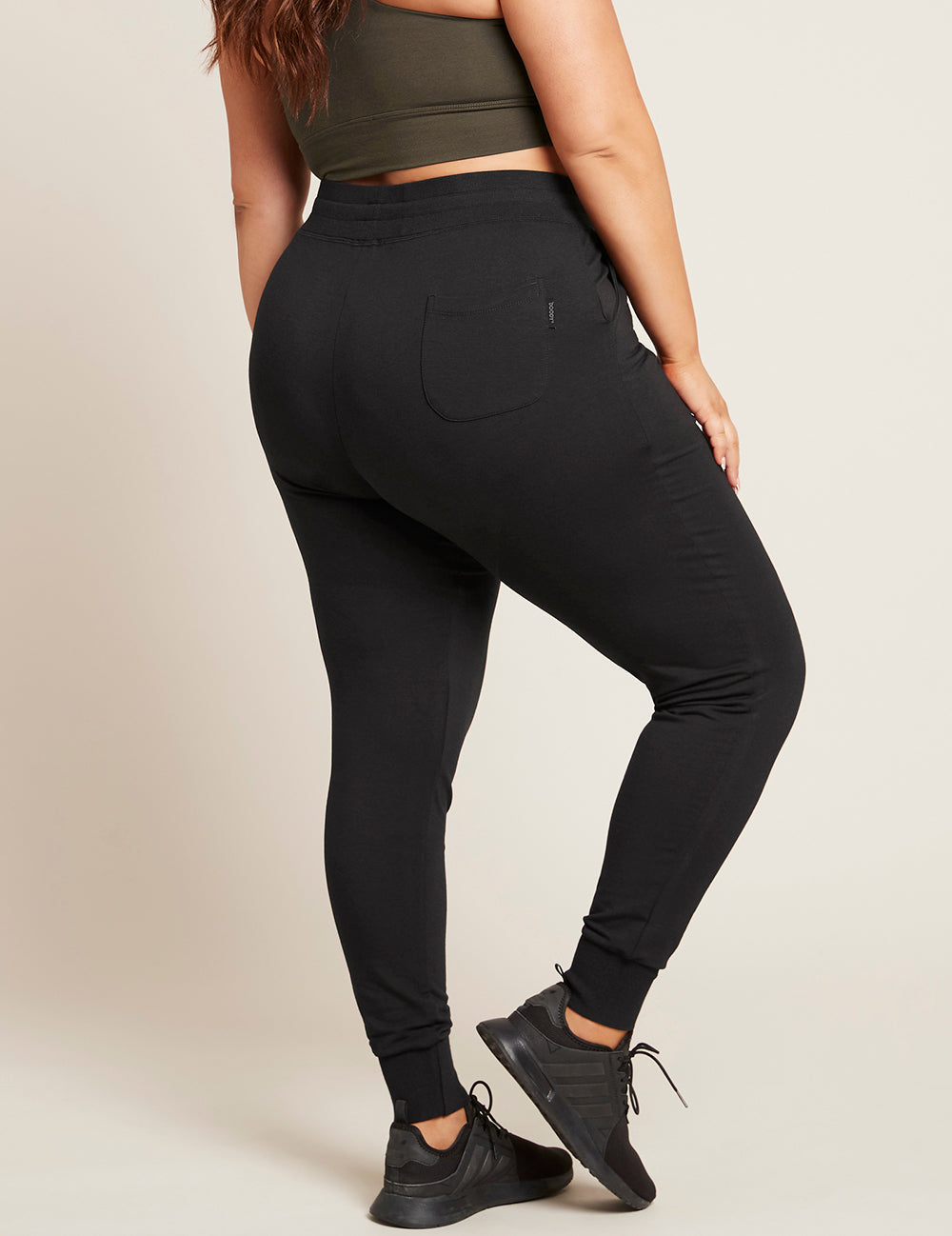 Black female joggers sale